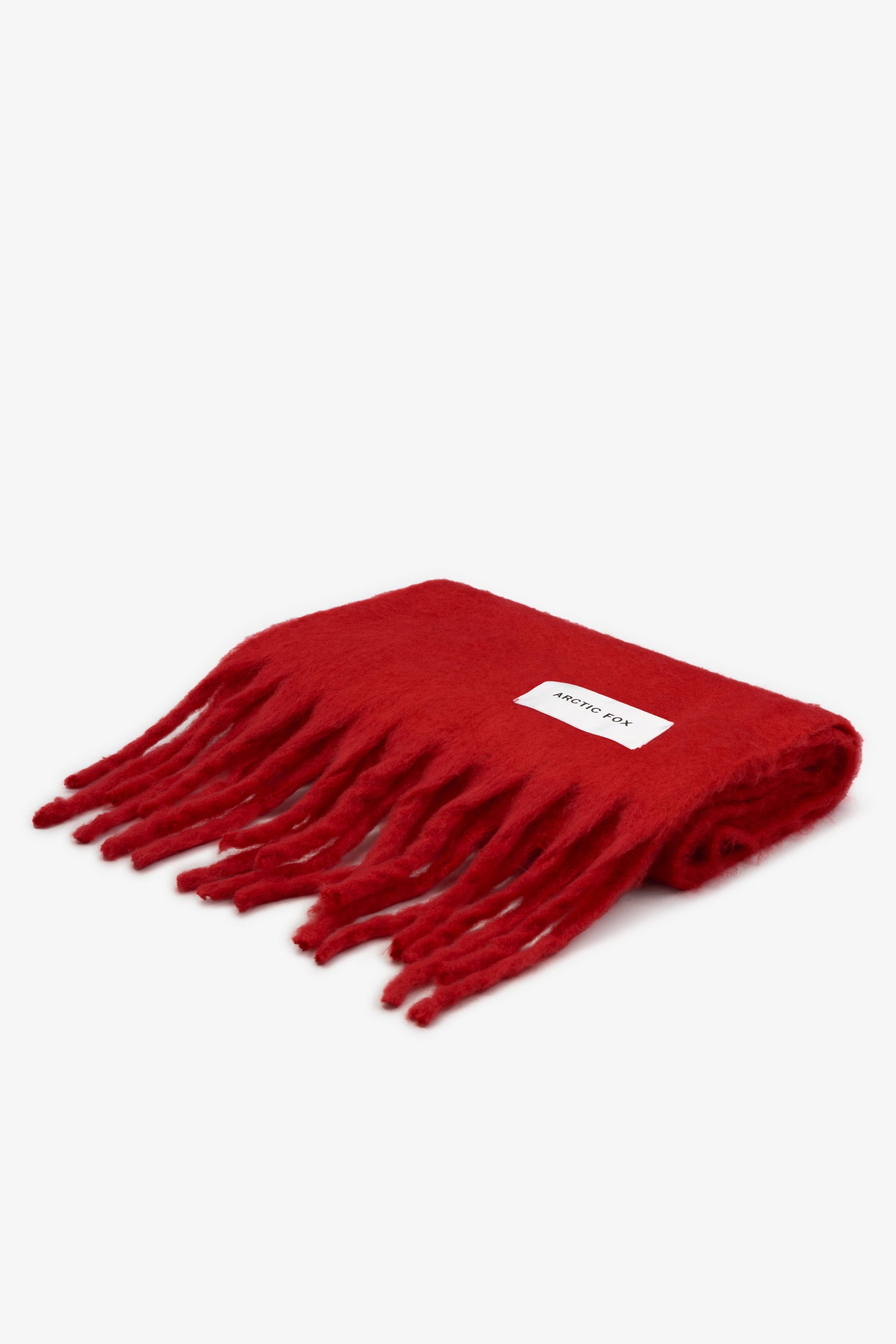 The Stockholm Scarf - 100% Recycled - Crimson Red *FINAL SALE