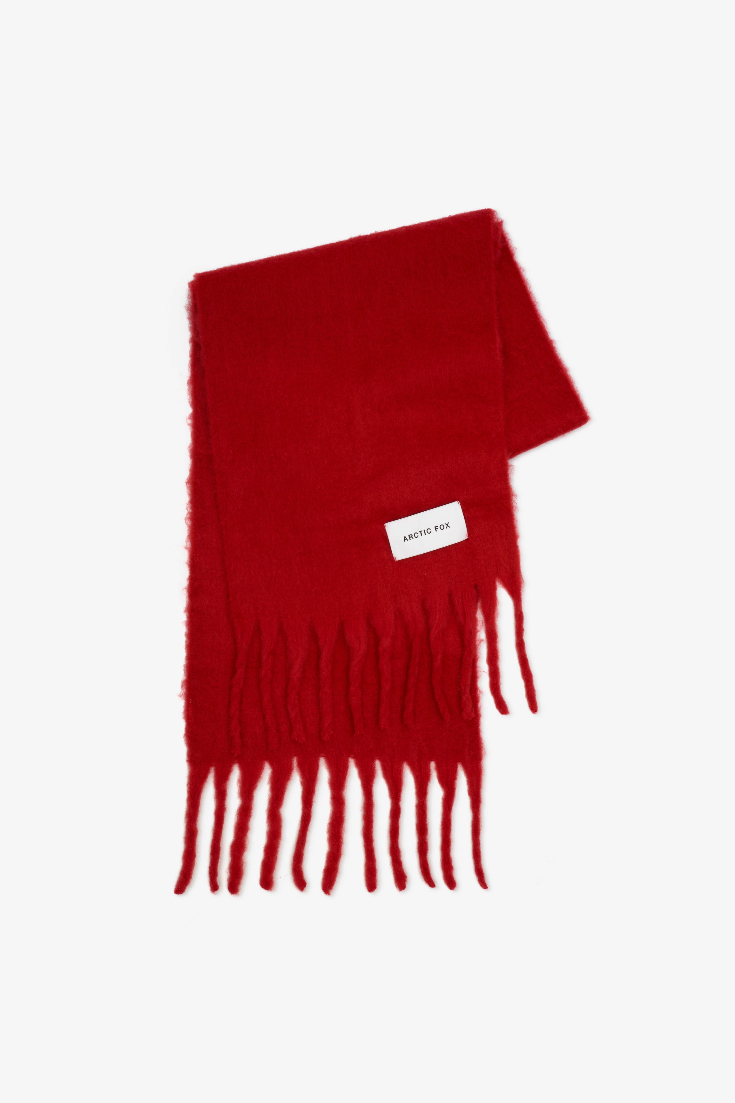 The Stockholm Scarf - 100% Recycled - Crimson Red *FINAL SALE